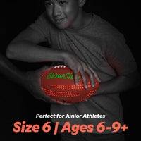 Thumbnail for GlowCity LED PU Football with Air Pump - Size 6 - Brown