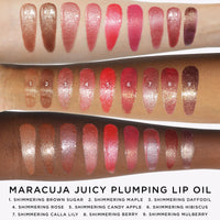 Thumbnail for tarte maracuja juicy plumping lip oil - Hydrating & Volumizing Lip Plumper Gloss Balm with Nourishing Hyaluronic Acid, Plumps & Moisturizes, Vegan & Cruelty-Free, full size, shimmering candy apple