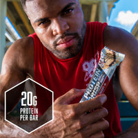 Thumbnail for BSN Protein Crisp Bar, Peanut Butter Crunch, 20 Gram Protein Snack Bars with Whey and Fiber, Gluten-Free Crunchy Energy Bars for Workout, Fitness, On-the-Go, 12 Count