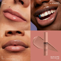 Thumbnail for NYX PROFESSIONAL MAKEUP Butter Gloss, Non-Sticky Lip Gloss - Madeleine (Mid-Tone Nude)
