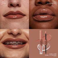 Thumbnail for NYX PROFESSIONAL MAKEUP Shine Loud, Long-Lasting Liquid Lipstick with Clear Lip Gloss - Global Citizen (Medium Neutral Nude)