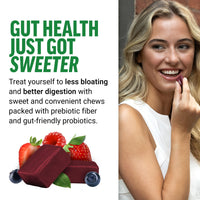Thumbnail for Force Factor Smarter Greens Superfood Chews, Greens and Superfoods with Probiotics, Antioxidants, and Fiber, Greens Supplement to Support Digestion, Nitric Oxide, and Energy, 60 Soft Chews