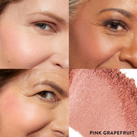 Thumbnail for LAURA GELLER NEW YORK Baked Blush-n-Brighten Marbleized Blush for Cheeks - Pink Grapefruit - Satin Finish - Buildable Color