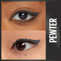 Thumbnail for Maybelline Unstoppable Waterproof Mechanical Grey Eyeliner Pencil, Easy to Apply, Smooth Glide, Up to 24 Hour Wear, Pewter