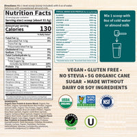 Thumbnail for Garden of Life Raw Organic Protein & Greens Lightly Sweet, Vegan Protein Powder for Women and Men, Plant and Pea Protein, Greens, Probiotics, Gluten Free Low Carb Shake Made Without Dairy 20 Servings