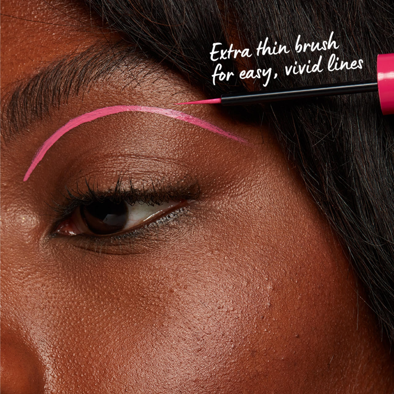 NYX PROFESSIONAL MAKEUP Vivid Brights Liquid Liner, Smear-Resistant Eyeliner with Precise Tip - Don't Pink Twice