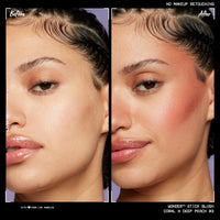 Thumbnail for NYX PROFESSIONAL MAKEUP Wonder Stick Blush with Hydrating Hyaluronic Acid, Dual-Ended Cream Blush Stick - Coral & Deep Peach