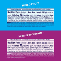 Thumbnail for Welch's Fruit Snacks, Mixed Fruit & Berries 'N Cherries Variety Pack, Great for School Lunches, Bulk Pack, Individual Single Serve Bags, 0.8 oz (Pack of 60)