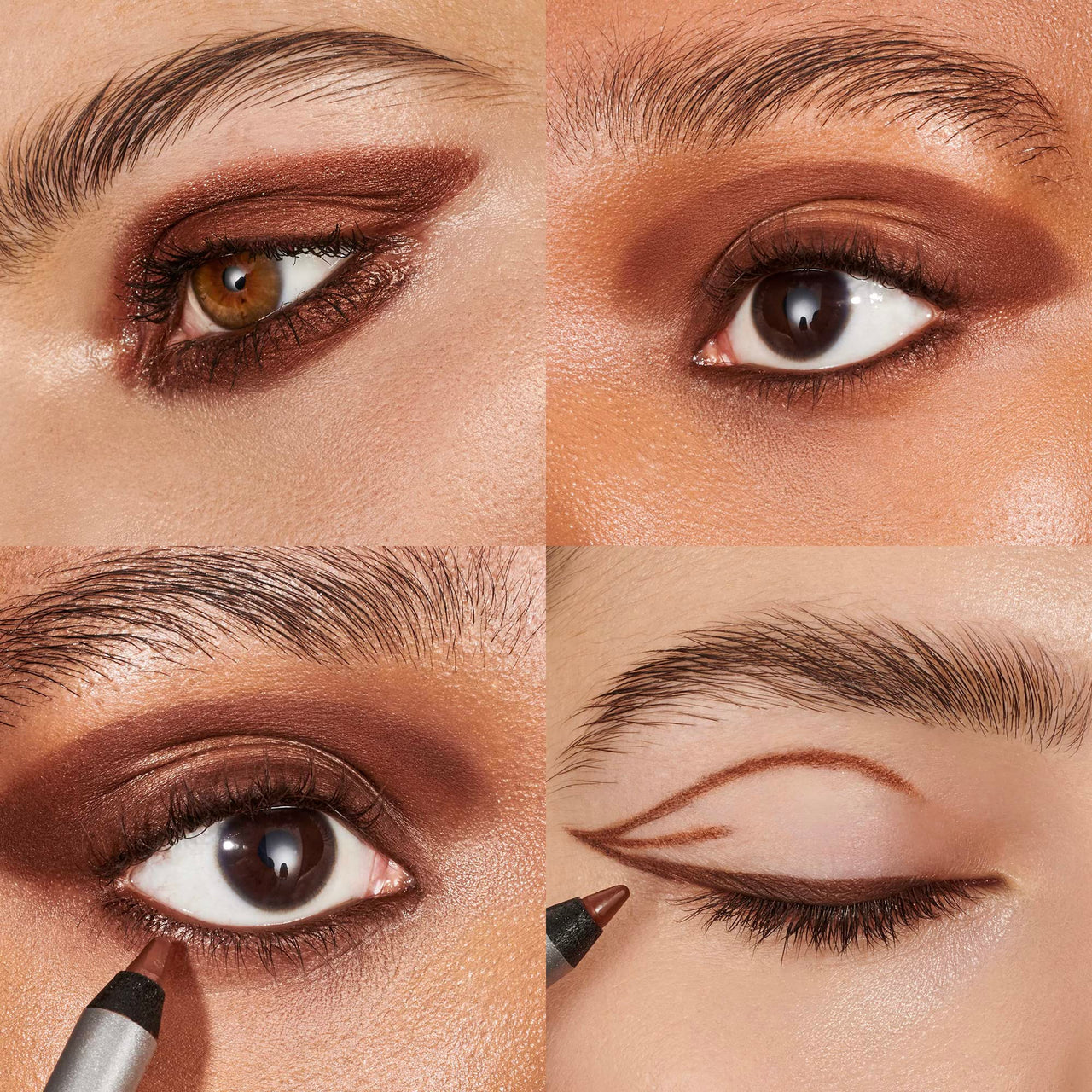 Wonderskin Eyeliner Pencil, 1440 Longwear Brown Eyeliner Pencil - Waterproof, Sharpenable & Smudge Proof (Brown Sugar)