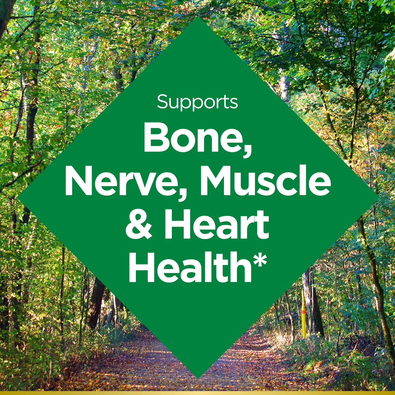 Nature's Bounty Magnesium 270mg Gummies, Supports Bone, Nerve, Muscle and Heart Health, 90 Gummies