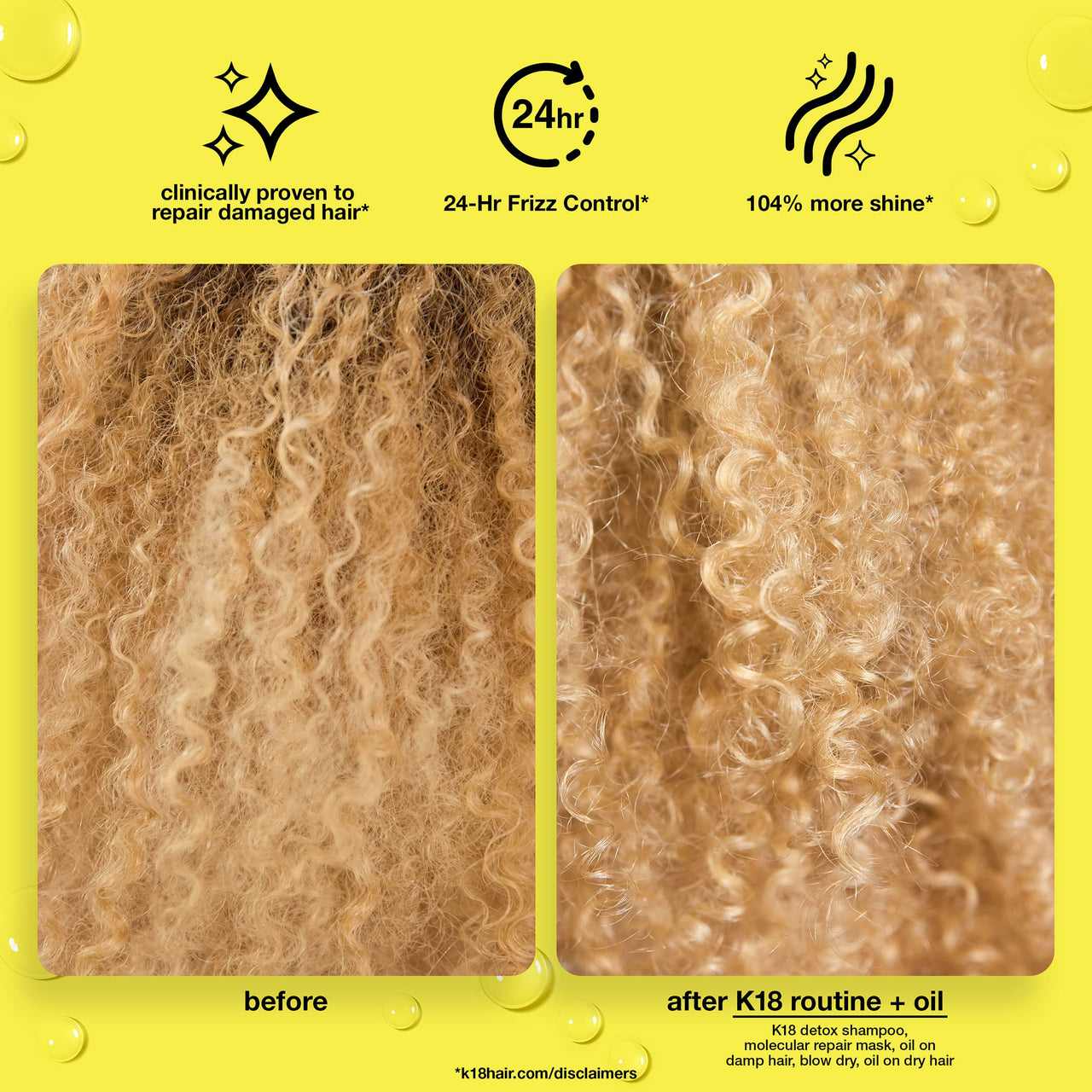 K18 Repair Bundle - Leave-In Repair Hair Mask, 4-Minute Speed Treatment(50ml), and Weightless Hair Strengthening Oil (30ml)
