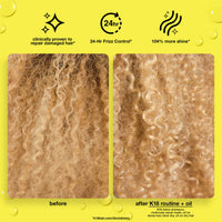 Thumbnail for K18 Repair Bundle - Leave-In Repair Hair Mask, 4-Minute Speed Treatment(50ml), and Weightless Hair Strengthening Oil (30ml)