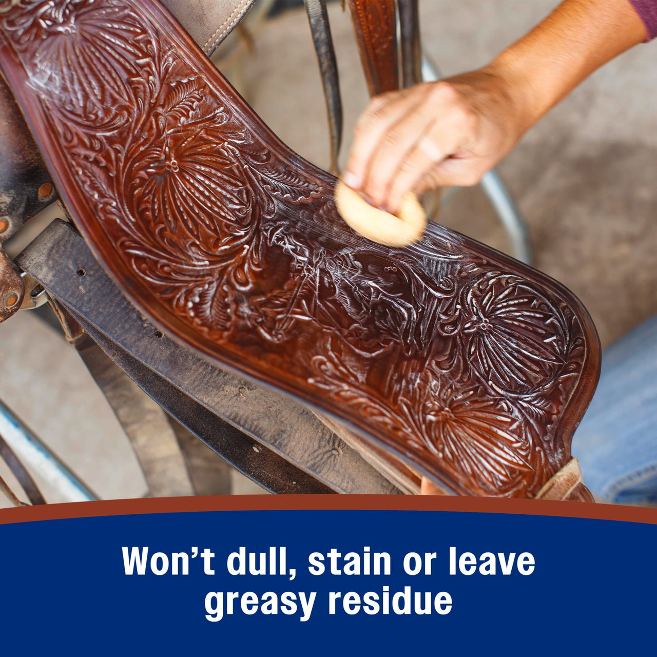 Farnam Leather New Easy-Polishing Glycerine Saddle Soap and Leather Saddle Cleaner, Protects and Preserves Leather, Cleans, Conditions and Polishes, 64 Oz.