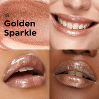 Thumbnail for Kiko Milano 3D Hydra Lip Gloss – High Shine, Hydrating, Plumping, Non-Sticky, Moisturizing Lip Makeup – 18 Golden Sparkle – 6.5ml