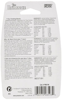 Thumbnail for Penn Plax Pro Balance 7-Day Betta Blocks Fish Food, Each Block is 0.75