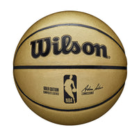 Thumbnail for WILSON NBA Gold Edition Basketball - Gold/Black, Size 7-29.5
