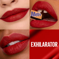 Thumbnail for Maybelline Super Stay Matte Ink Liquid Lipstick Makeup, Long Lasting High Impact Color, Up to 16H Wear, Exhilarator, Ruby Red, 1 Count, Packaging May Vary