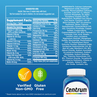 Thumbnail for Centrum Multivitamin for Men, Multivitamin/Multimineral Supplement with Vitamin D3, B Vitamins and Antioxidants, Gluten Free, Non-GMO Ingredients - 250 Count