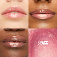 Thumbnail for Maybelline Lifter Gloss, Hydrating Lip Gloss with Hyaluronic Acid, High Shine for Plumper Looking Lips, Brass, Pink Neutral, 0.18 Ounce