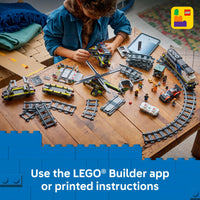 Thumbnail for LEGO City Police Train Heist Building Toy - Train Set with Police Car Toy for Boys & Girls, Ages 7+ - Pretend Play Set for Kids - Gifts for Birthdays - 60508