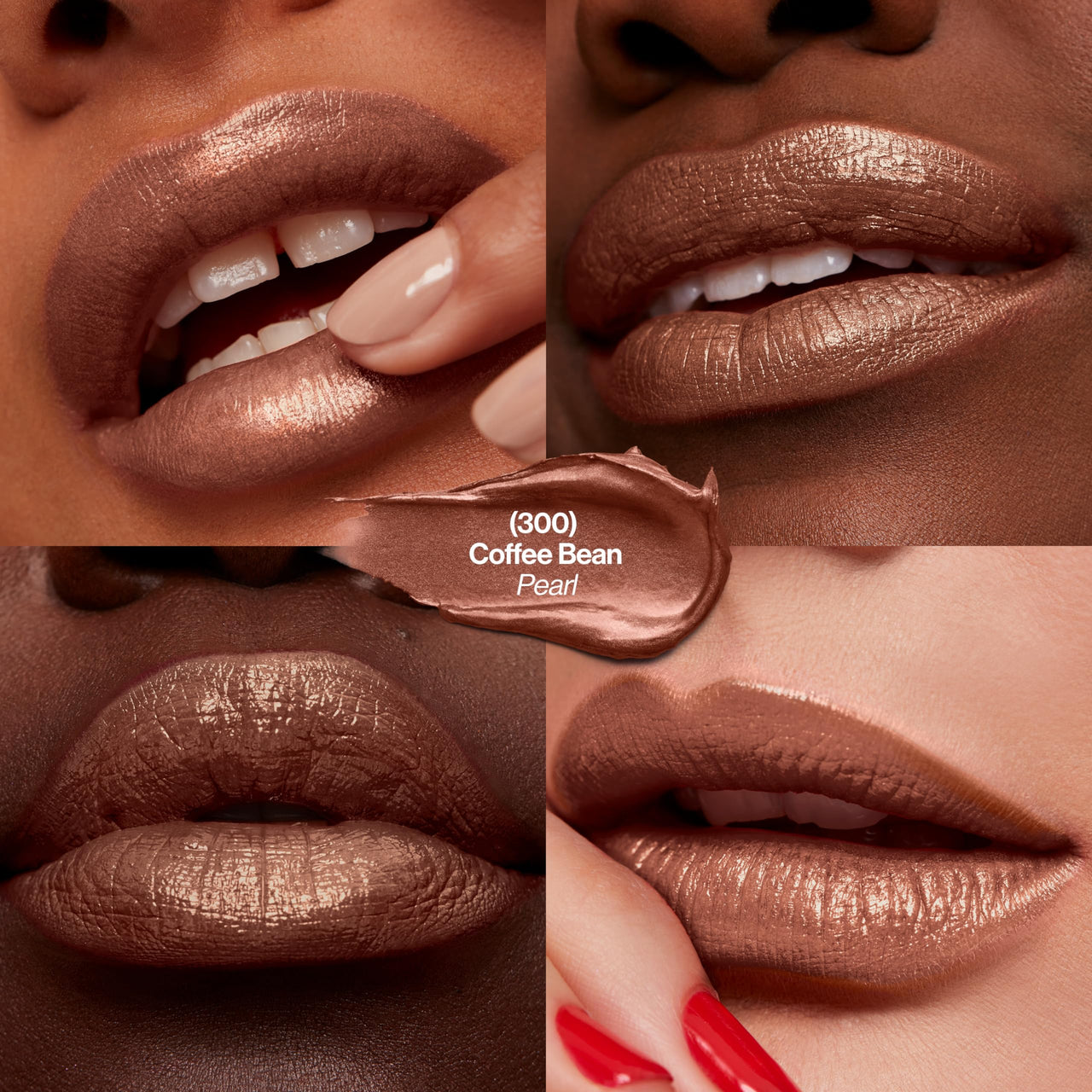 Revlon Super Lustrous Lipstick, Creamy Formula For Soft, Fuller-Looking Lips, Moisturized Feel, 300 Coffee Bean, 0.15 oz