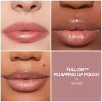 Thumbnail for Buxom Full-On Plumping Lip Polish, Tinted Lip Plumper Gloss with Peptides & Vitamin E, High-Shine Lip Gloss that Nourishes, Vegan, AC Sugar (Pinky Nude Beige with Opal Shimmer)