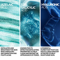 Thumbnail for La Roche-Posay Effaclar A.Z. Gel, Azelaic Acid & Salicylic Acid for Acne Treatment, Anti-Aging & Acne Scars, Dual Action Medicated Face Gel for Breakouts & Signs of Aging, 1.35 oz