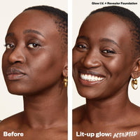 Thumbnail for Kosas Glow I.V. Vitamin-Infused Skin Enhancer Face Makeup - Tinted Beauty Highlighter for a Healthy Glow - Reflect