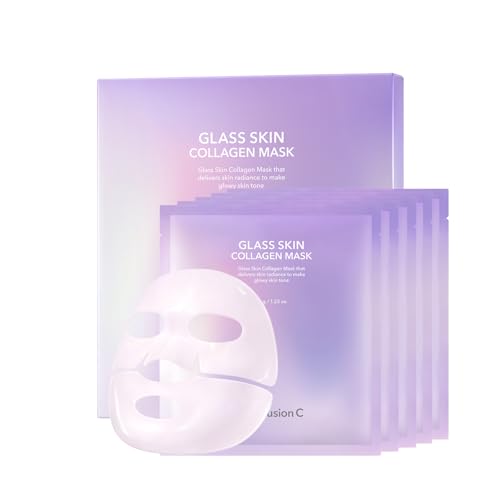 Image 1 of Default Title for the product Cell Fusion C Glass Skin Collagen Mask, 1.23 oz. x 5 Sheets