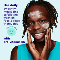 Thumbnail for Clean & Clear Deep Action Exfoliating Facial Cleanser, Scrub & Face Wash, Pro-Vitamin B5, Lactic & Glycolic Acids, Oil-Free Gentle Daily Exfoliator for Soft, Smooth, Hydrated Skin, Vegan, 7 Fl Oz Tube