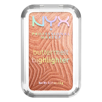 Thumbnail for NYX PROFESSIONAL MAKEUP Buttermelt Highlighter, Powder Highlighter Makeup, With Up to 12H Wear and High Impact Glow - 35 Butta In Bronze (Bronzed Gold)