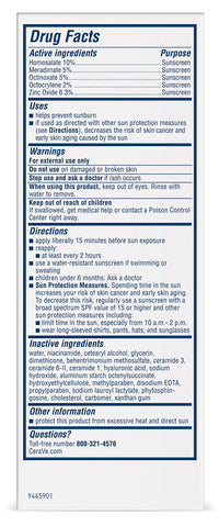 Thumbnail for CeraVe Facial Moisturizing Lotion AM SPF 30 | 3 Ounce | Daily Face Moisturizer with SPF | Fragrance Free