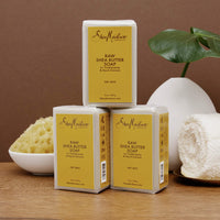 Thumbnail for SheaMoisture Face and Body Bar Soap for Dry Skin with Paraben Free, Raw Shea Butter, Myrhh, 8 Ounce, (Pack of 3)