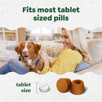 Thumbnail for Greenies Pill Pockets for Dogs Small Size, Tablet Pill Treats for Dogs, Chicken Flavor, 3.2 oz. Pouch