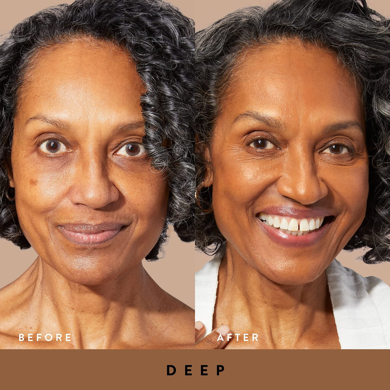 LAURA GELLER NEW YORK Quench-n-Tint Tinted Moisturizer - Sheer to Light Buildable Coverage - Natural Glow Finish - Lightweight Formula with Hyaluronic Acid, 06 Deep