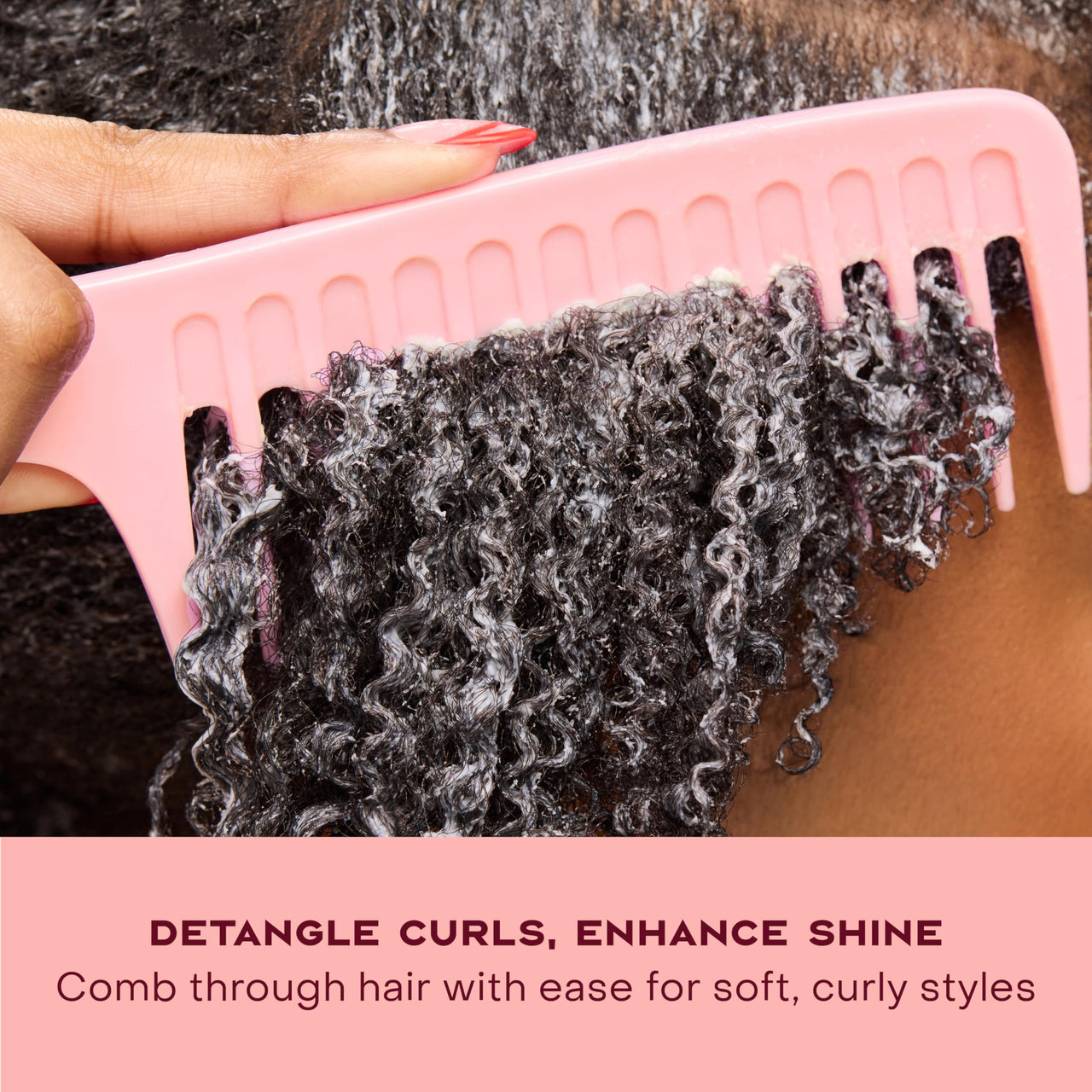 SheaMoisture Curl & Shine Conditioner Coconut & Hibiscus, for Thick, Curly Hair to Moisturize & Soften, 13 oz