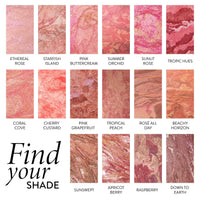 Thumbnail for LAURA GELLER NEW YORK Baked Blush-n-Brighten Marbleized Blush for Cheeks - Tropic Hues - Satin Finish - Buildable Color