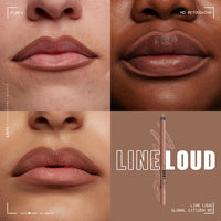 Thumbnail for NYX PROFESSIONAL MAKEUP Line Loud Lip Liner, Longwear and Pigmented Lip Pencil with Jojoba Oil & Vitamin E - Global Citizen (Medium Neutral Nude)