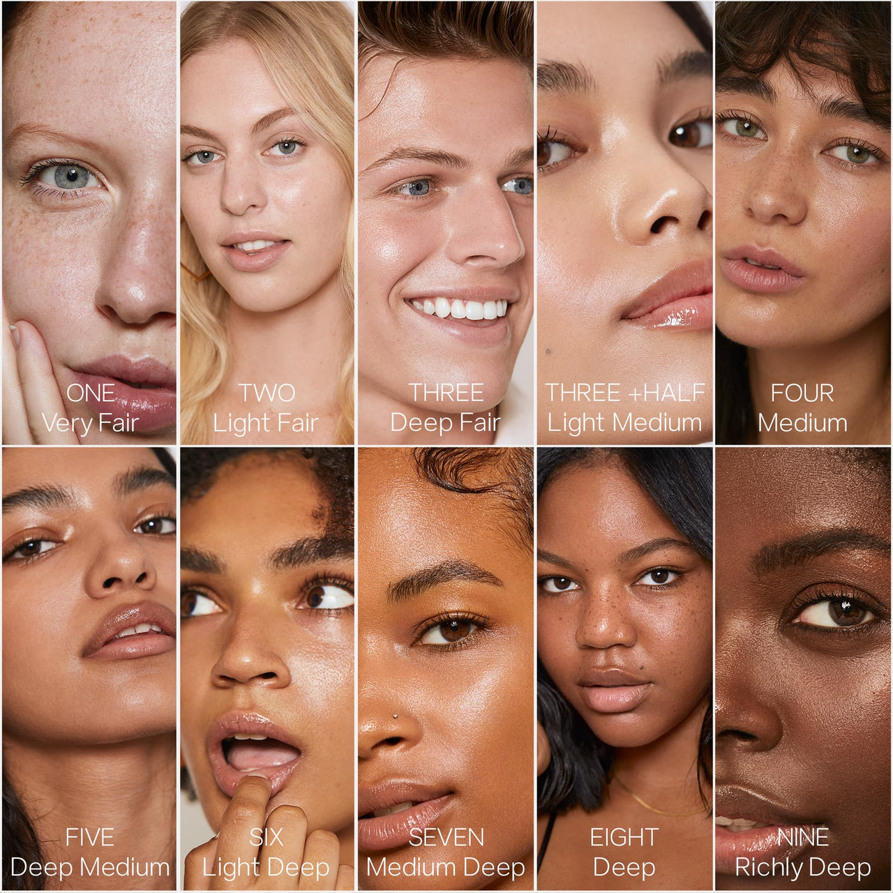 Saie Slip Tint Tinted Moisturizer with SPF 35 - Light Coverage, Glowy Skin Tint & Mineral Sunscreen for Face with Hydrating Hyaluronic Acid - Summer Makeup Essential - Shade Three (1.35 oz)