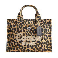 Thumbnail for Coach Cargo Tote with Leopard Print Leopard One Size