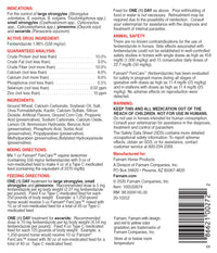 Thumbnail for Farnam FenCare Safe-Guard (fenbendazole) 1.96% Type B Medicated Feed Equine Dewormer 5 Ounces