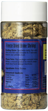 Thumbnail for San Francisco Bay Brand ASF71104 Freeze Dried Brine Shrimp for Fresh and Saltwater Fish, 10gm