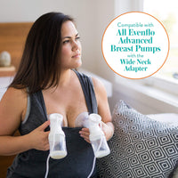 Thumbnail for Evenflo Feeding Premium Proflo Venting Balance Plus Wide Neck Baby, Newborn and Infant Bottles - Developed by Pediatric Feeding Specialists - 5 Ounce (Pack of 6)