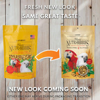 Thumbnail for LAFEBER'S Classic Nutri-Berries Pet Bird Food, Made with Non-GMO and Human-Grade Ingredients, for Macaws and Cockatoos, 10 oz