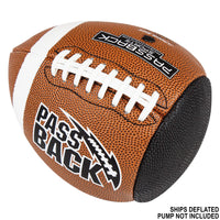 Thumbnail for Passback Junior Composite Football, Ages 9-13, Youth Training Football, (Ships Deflated)