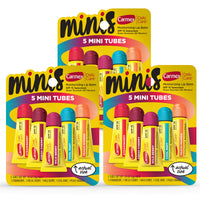 Thumbnail for Carmex Daily Care Minis Moisturizing Lip Balm Tubes, SPF 15, Multi-Flavor Lip Balm Pack, 15 Count (3 Packs of 5)