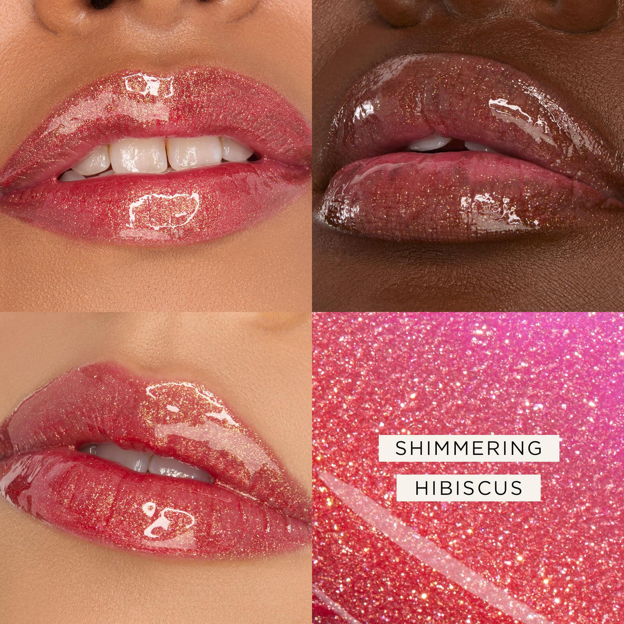 tarte maracuja juicy plumping lip oil - Hydrating & Volumizing Lip Plumper Gloss Balm with Nourishing Hyaluronic Acid, Plumps & Moisturizes, Vegan & Cruelty-Free, full size, shimmering hibiscus