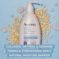 Thumbnail for Aveeno Eczema Therapy Daily Moisturizing Body Cream for Sensitive Skin, Soothing Eczema Relief Cream, Colloidal Oatmeal & Ceramide for Dry & Itchy Skin, Steroid- & Fragrance-Free, 7.3 oz
