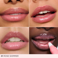Thumbnail for Clarins Natural Lip Perfector | Award-Winning | Sheer Finish Lip Plumping Gloss | Instant 3D Shine | Nourishing, Hydrating, Softening | Contains Natural Plant Extracts With Skincare Benefits