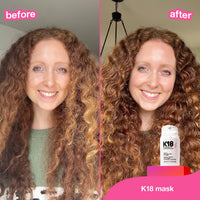 Thumbnail for K18 Leave-In Molecular Repair Hair Mask, Patented, Lasting Repair For Dry, Frizzy, Damaged Hair, Reverse Damage In 4 Minutes From Bleach, Color, Chemical Services + Heat